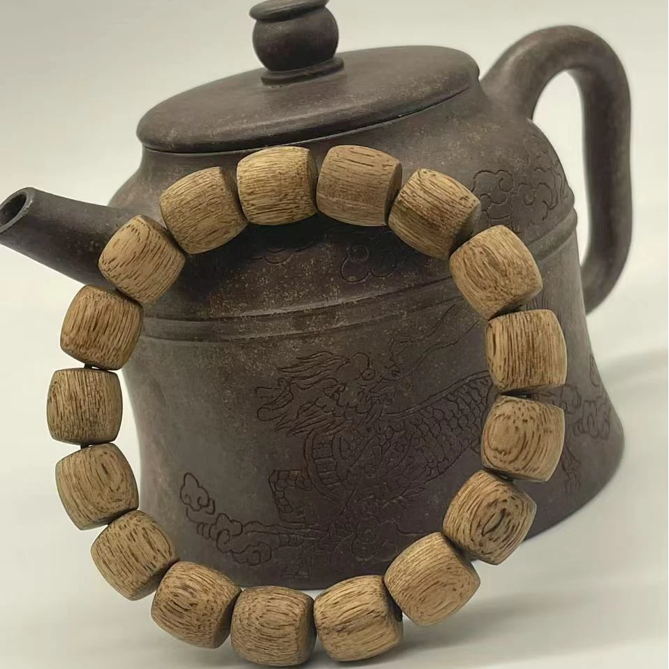 沉香手串P50老料鼓珠单圈多样性发货发其一