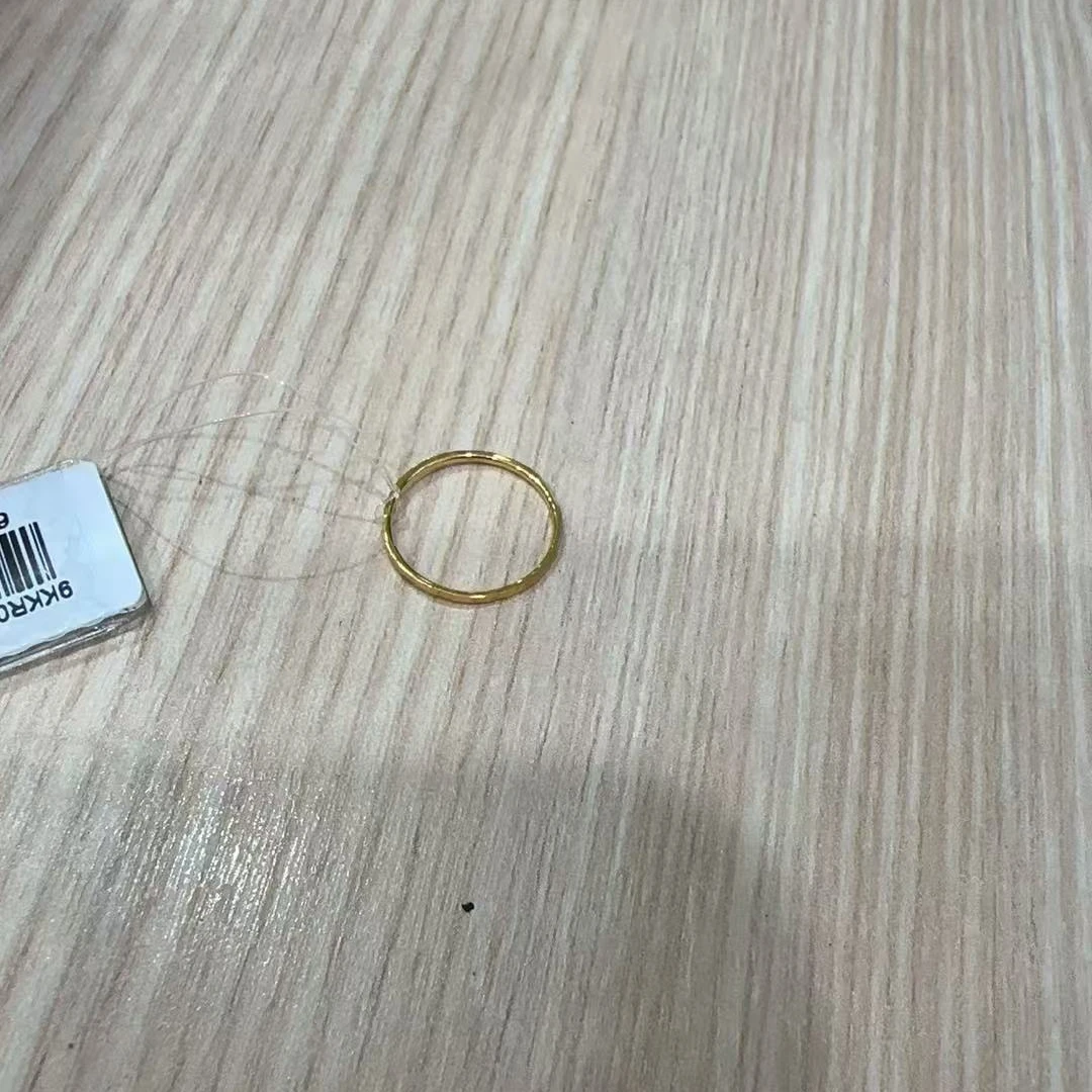 菜百首饰18K金戒指（何珍珍）