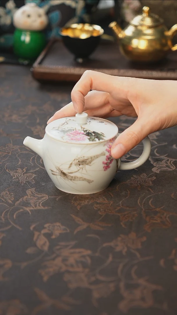 杯景德镇陶瓷杯碗柴烧多人