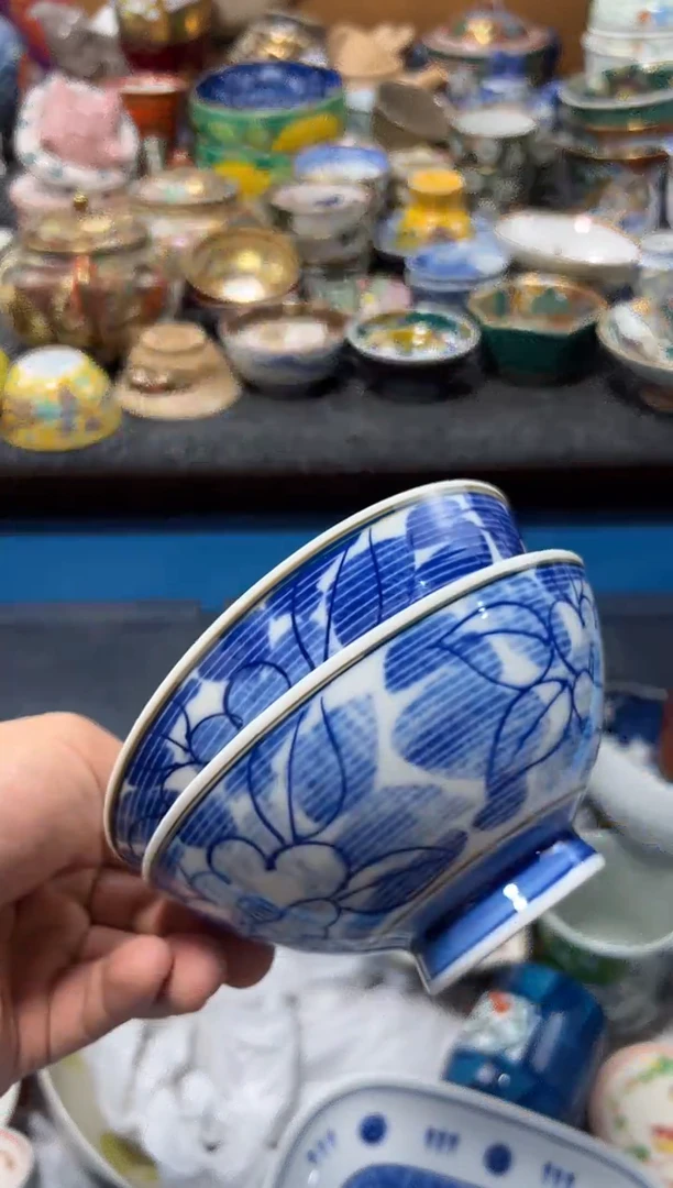 瓷片佛****A夏目海外回流瓷器中古品。