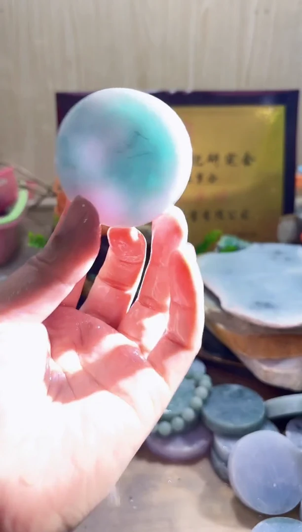翡翠挂件未镶嵌A货常星2757