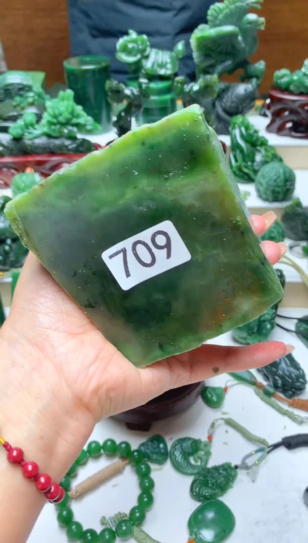 未镶嵌和田玉摆件1