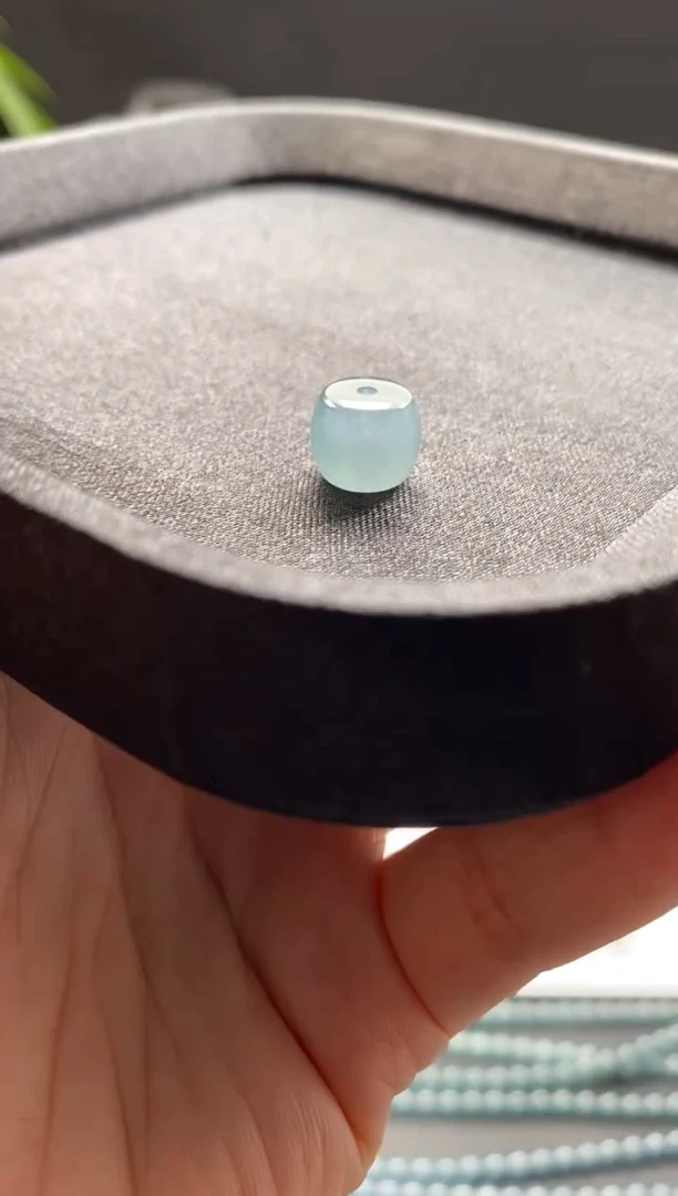 未镶嵌手链翡翠散珠卡10MM老型珠