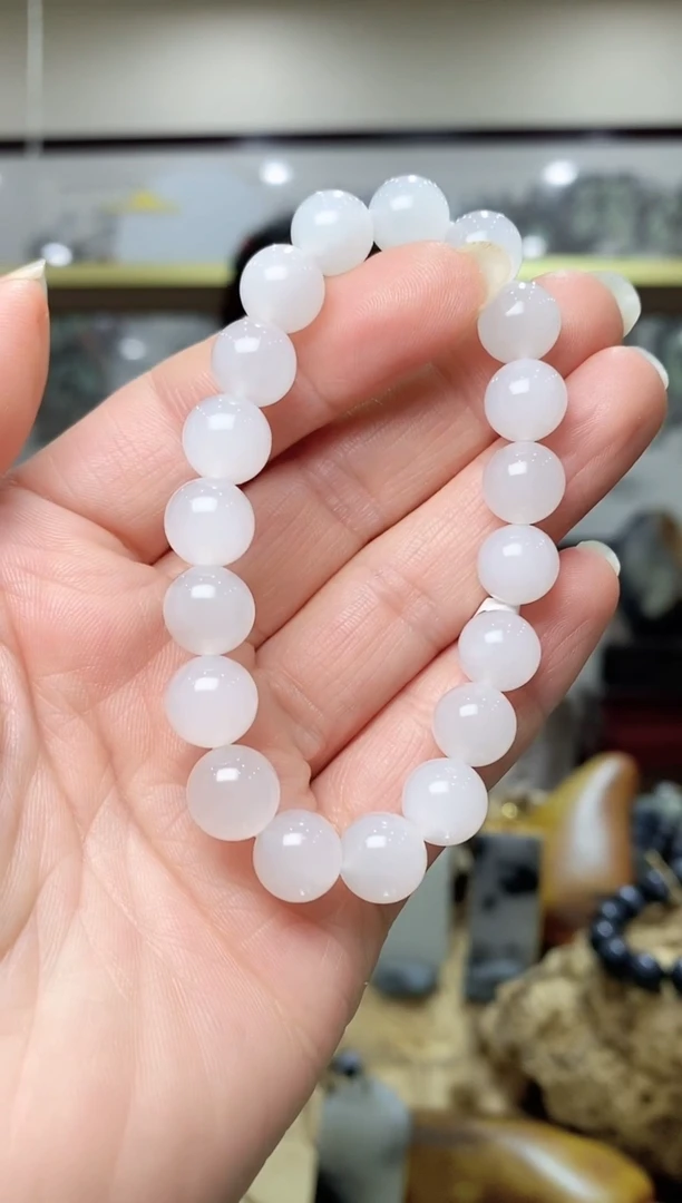 和田玉未镶嵌吊坠(不含链)手串