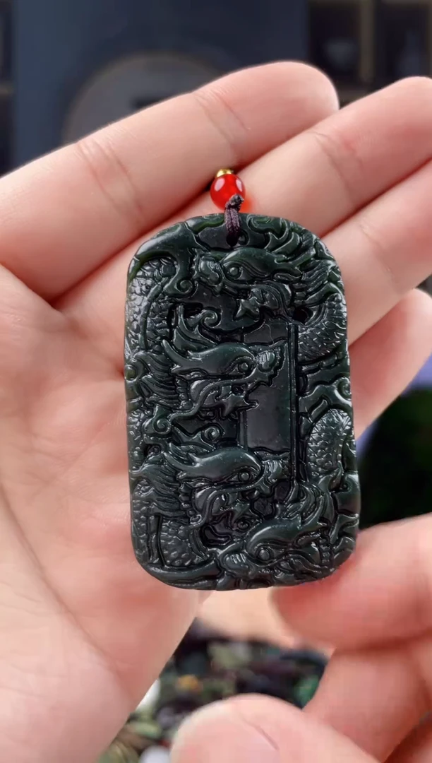 颈饰未镶嵌和田玉拍一发一，多样性发货