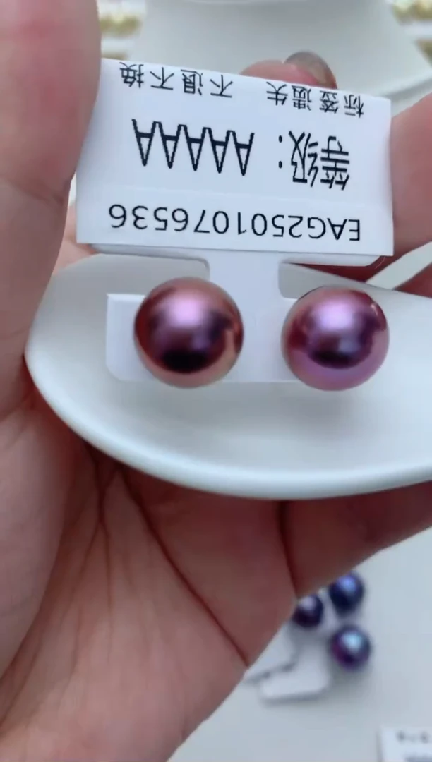 【闪购商品】淡水珍珠耳饰银S925镶嵌w43