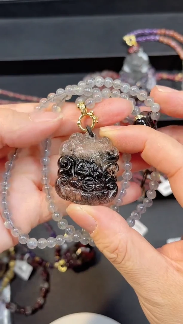 未镶嵌颈饰水晶【百晶灵儿】定制款1