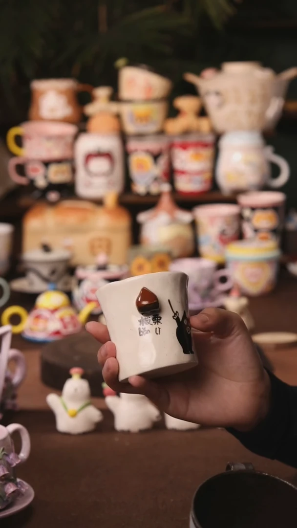 摆件景德镇原创手作陶瓷