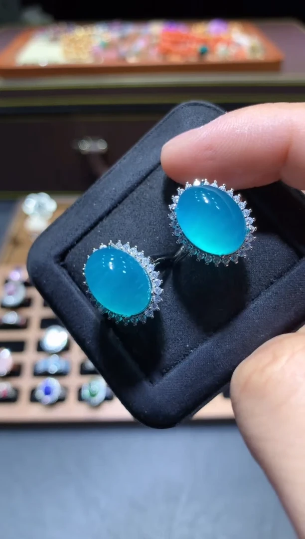 【闪购商品】天河石戒指未镶嵌H90【多样性发其一】