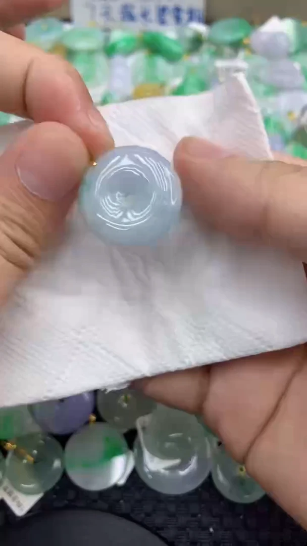 颈饰未镶嵌翡翠天然缅甸A货翡翠