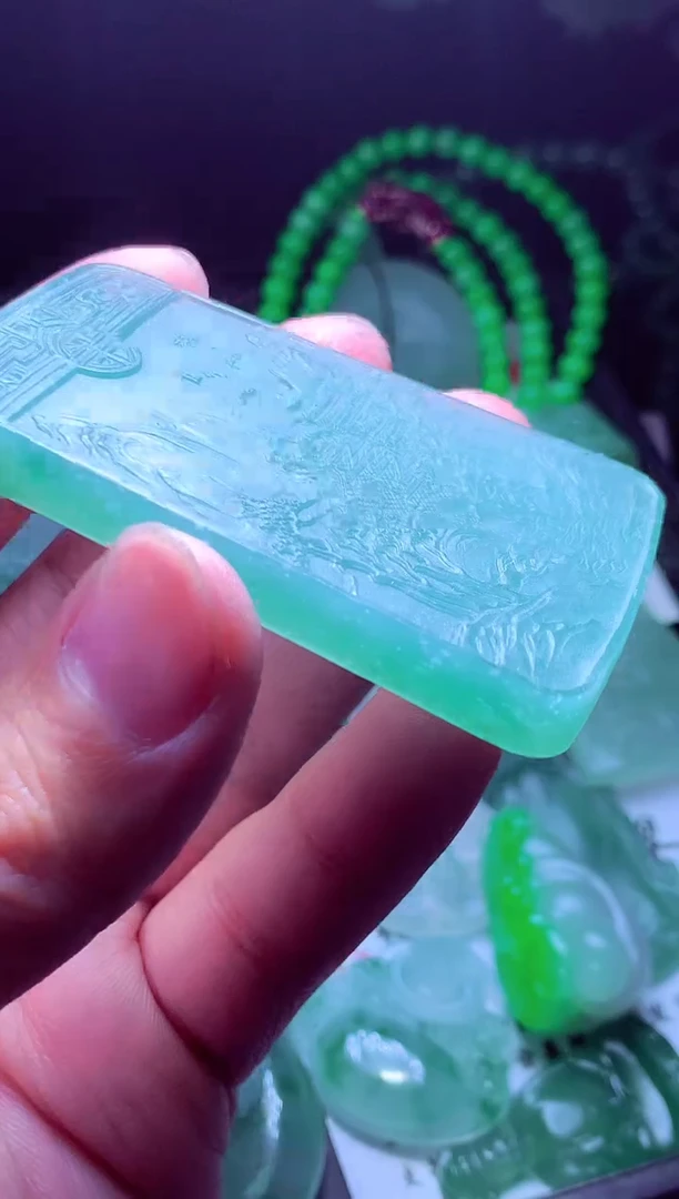 未镶嵌定制翡翠肚****#翡翠毛货定制