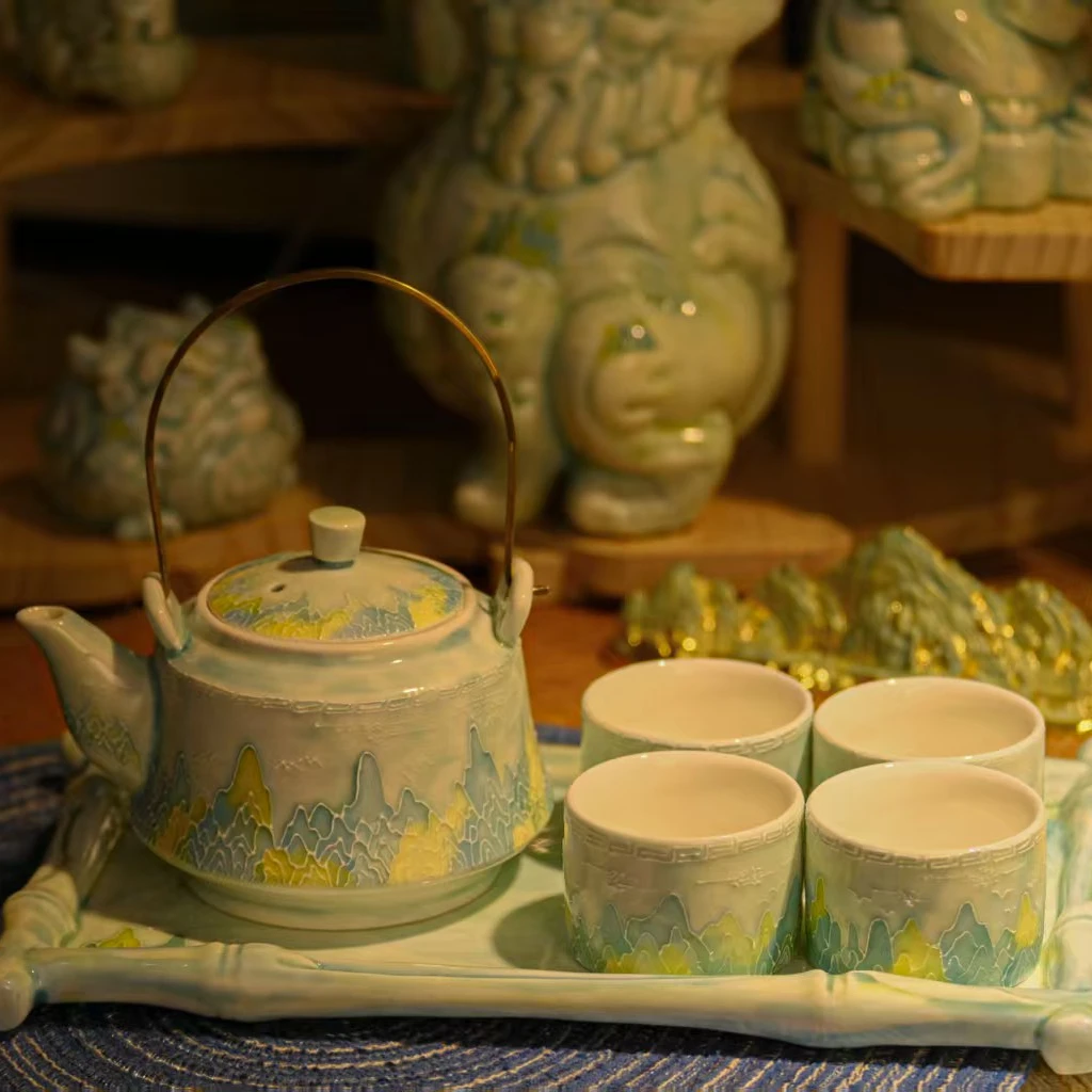 指尖造物  原创手作 茶具套组