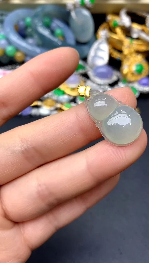 颈饰未镶嵌翡翠154-中国好珍宝