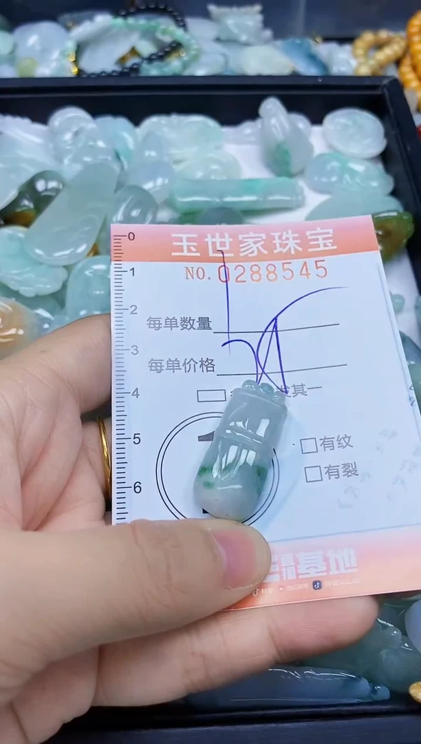 翡翠未镶嵌颈饰闪购0288545