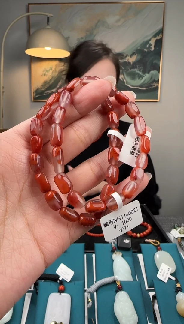 未镶嵌手串南红玛瑙NH7＋多样性发货拍一发一
