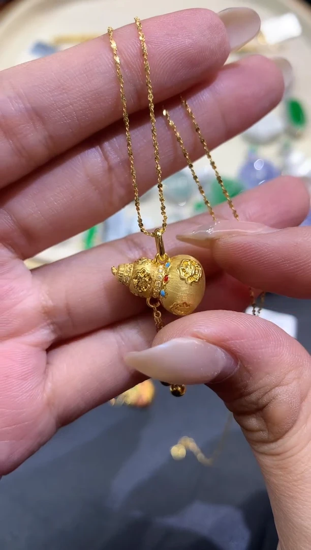 吊坠(不含链)18K金A297|980|多样性发货一件|BKJ5