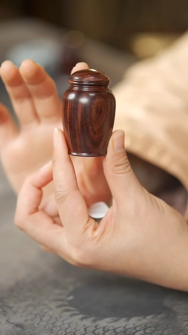 黄花梨/降香黄檀老料紫油梨品香罐957