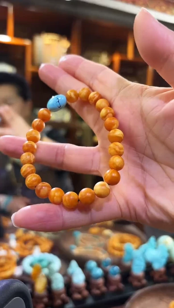 【闪购商品】琥珀手链未镶嵌手串