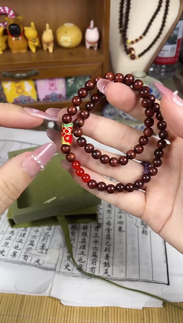 非洲檀香手串/手链菩提木质玉石手串/多发性其一/不带盒子