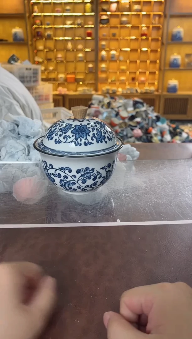 瓷片鸣盏居11111111烟灰缸