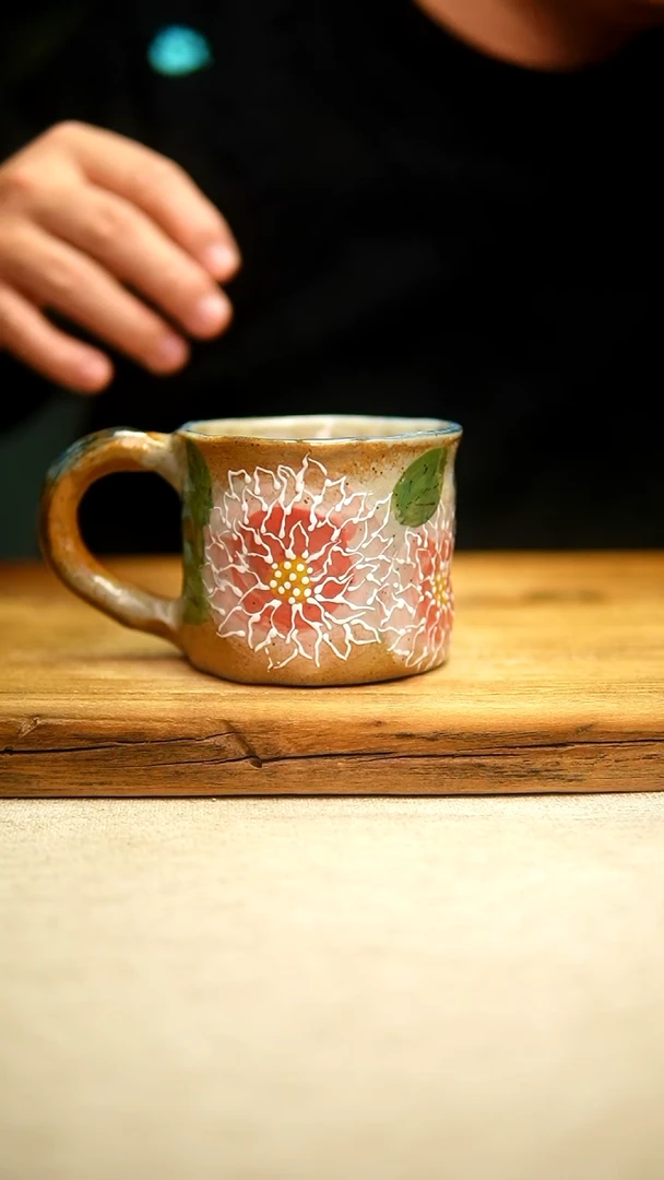 @@陶园瓷舍@@纯手工手绘@高温釉下彩