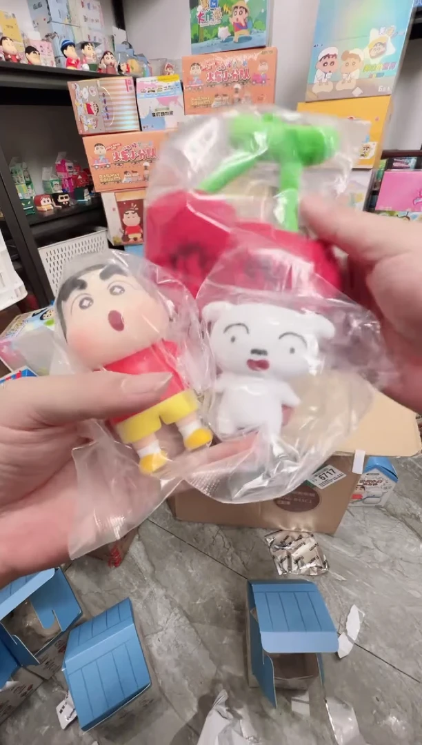 搪胶正版蜡笔小新野原小白的生活樱桃