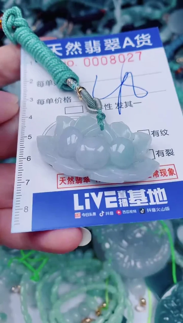颈饰未镶嵌翡翠00008027
