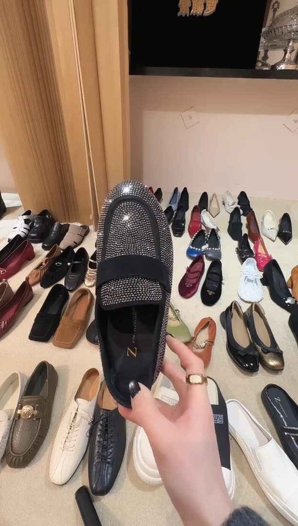 鱼嘴鞋006-7黑色37码羊京皮