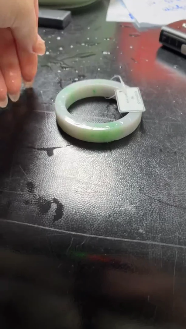 未镶嵌手镯定制翡翠家****3DDJ36887