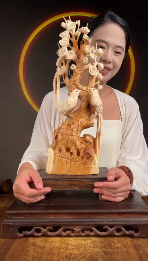 柏木（崖柏）手工摆件,先抢先得! 编号:245