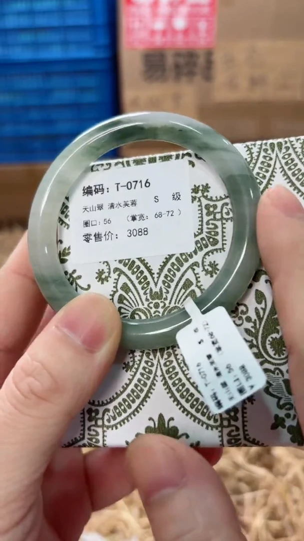 未镶嵌手镯石英质玉T-0716