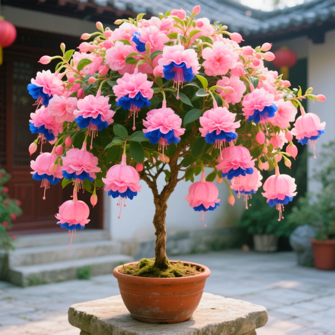 灯笼花盆栽四季开花爬藤植物蔓性风铃花苗室内外庭院攀援花卉绿植