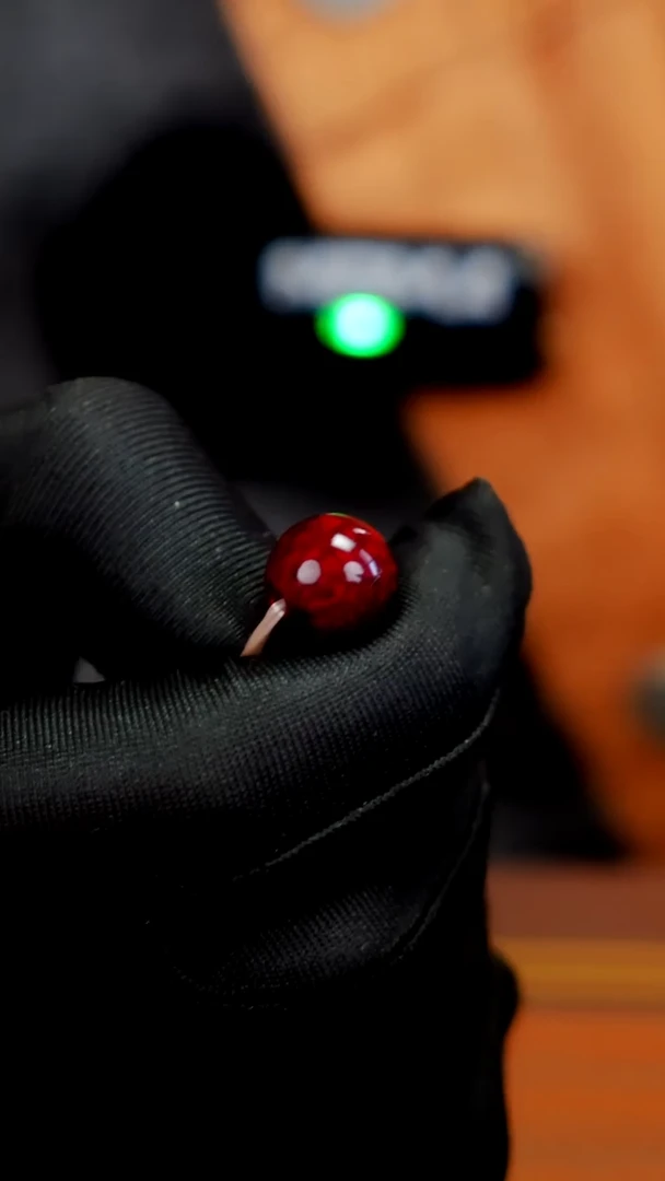 疯子大漆赤宝砂12mm