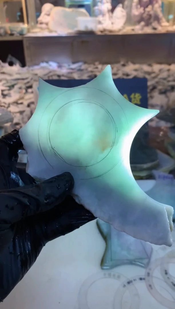 翡翠未镶嵌颈饰0朗0翡翠珠宝755