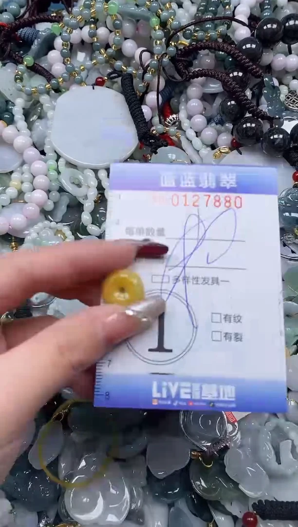 【闪购商品】翡翠颈饰未镶嵌闪购0127880多样性发其一