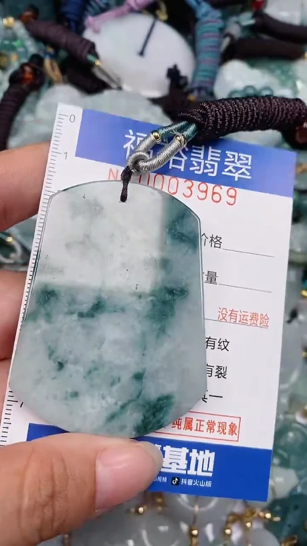 翡翠未镶嵌颈饰...0003969