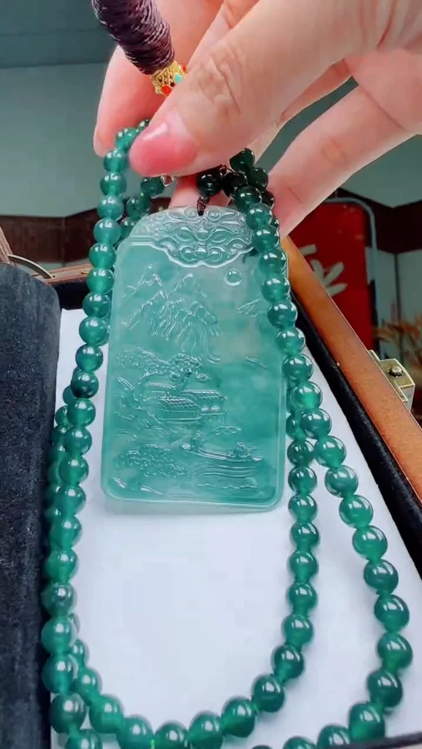 颈饰未镶嵌翡翠多样性发其一79241