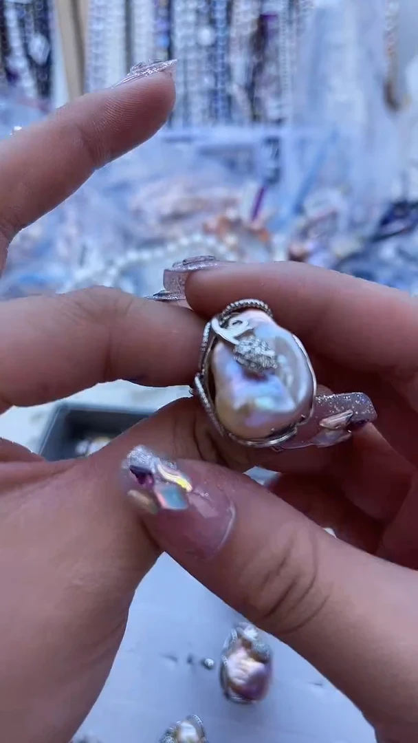 【闪购商品】淡水珍珠戒指未镶嵌666