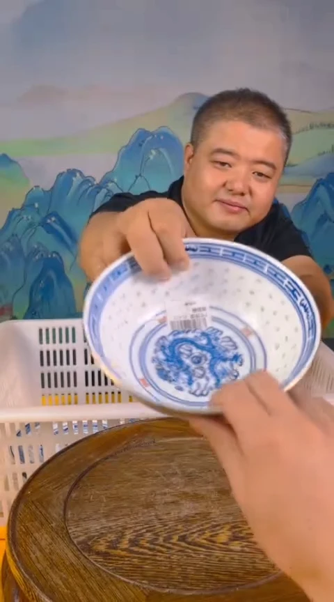 摆件景德镇陶瓷青花摆件64