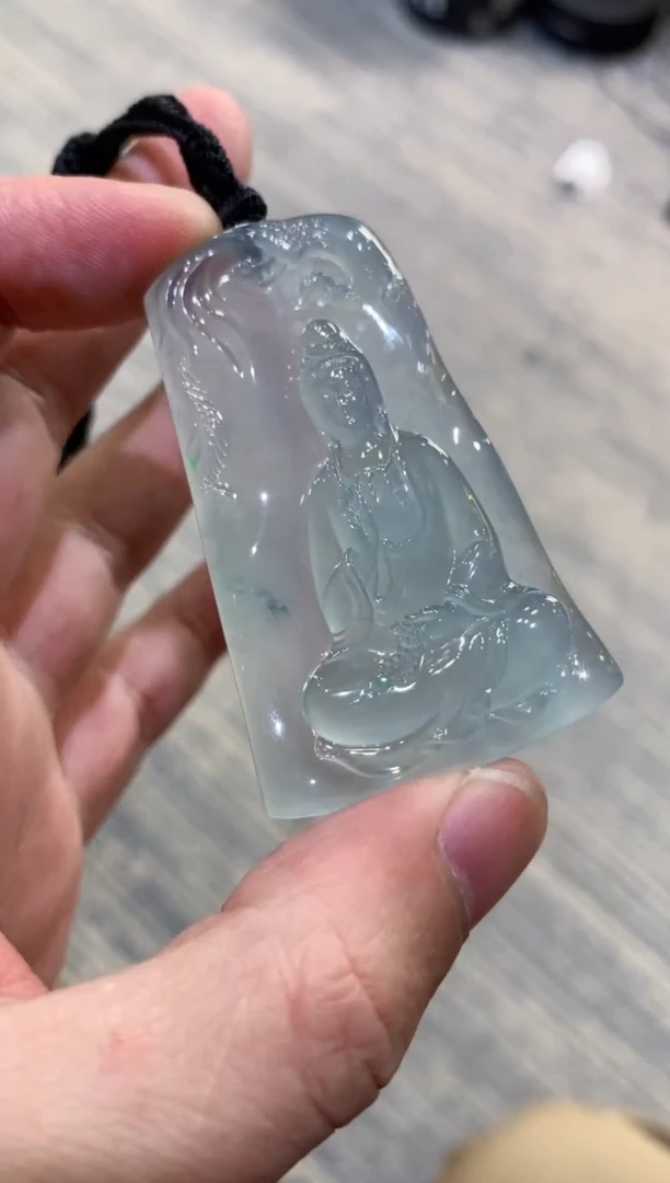颈饰未镶嵌翡翠天然A货翡翠