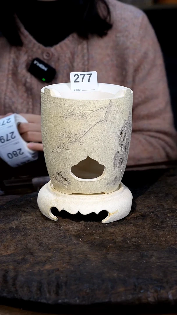 江*水全手工潮州原矿砂铫壶太湖石白炉277