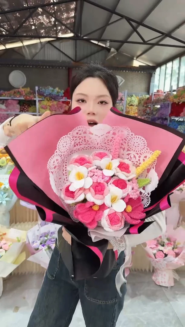 非遗手工定制花束，孤品清仓！！