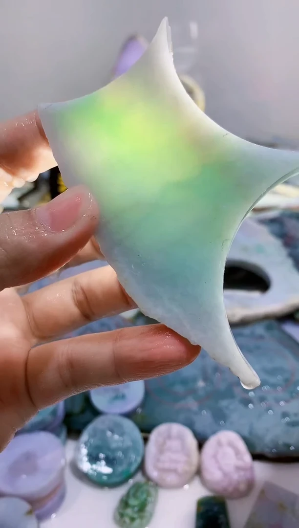 裸石翡翠0蒙0翡翠珠宝248