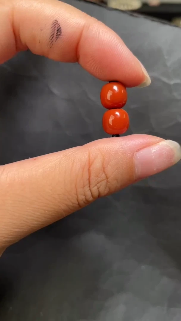 未镶嵌46南红玛瑙手串---8