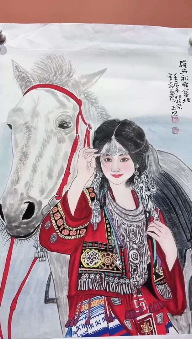 国画师立照老师国画作品