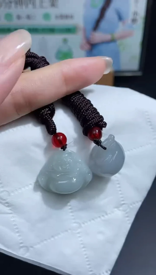 颈饰未镶嵌翡翠天然翡翠A货44