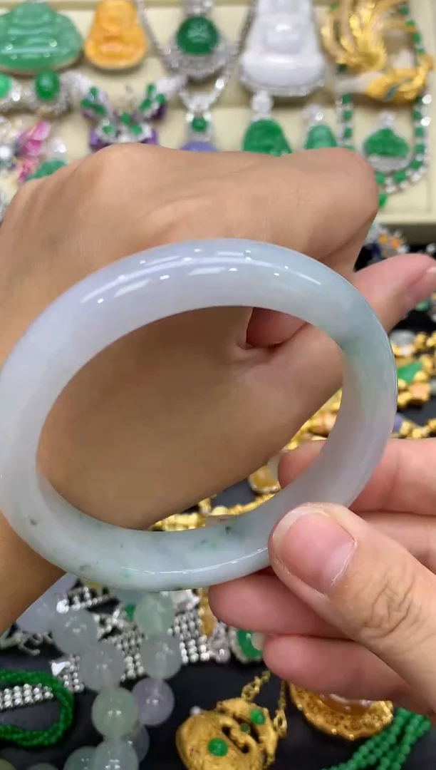 翡翠手镯未镶嵌327-中国好珍宝