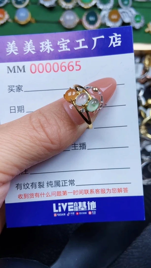 【闪购商品】翡翠颈饰银S925镶嵌0665