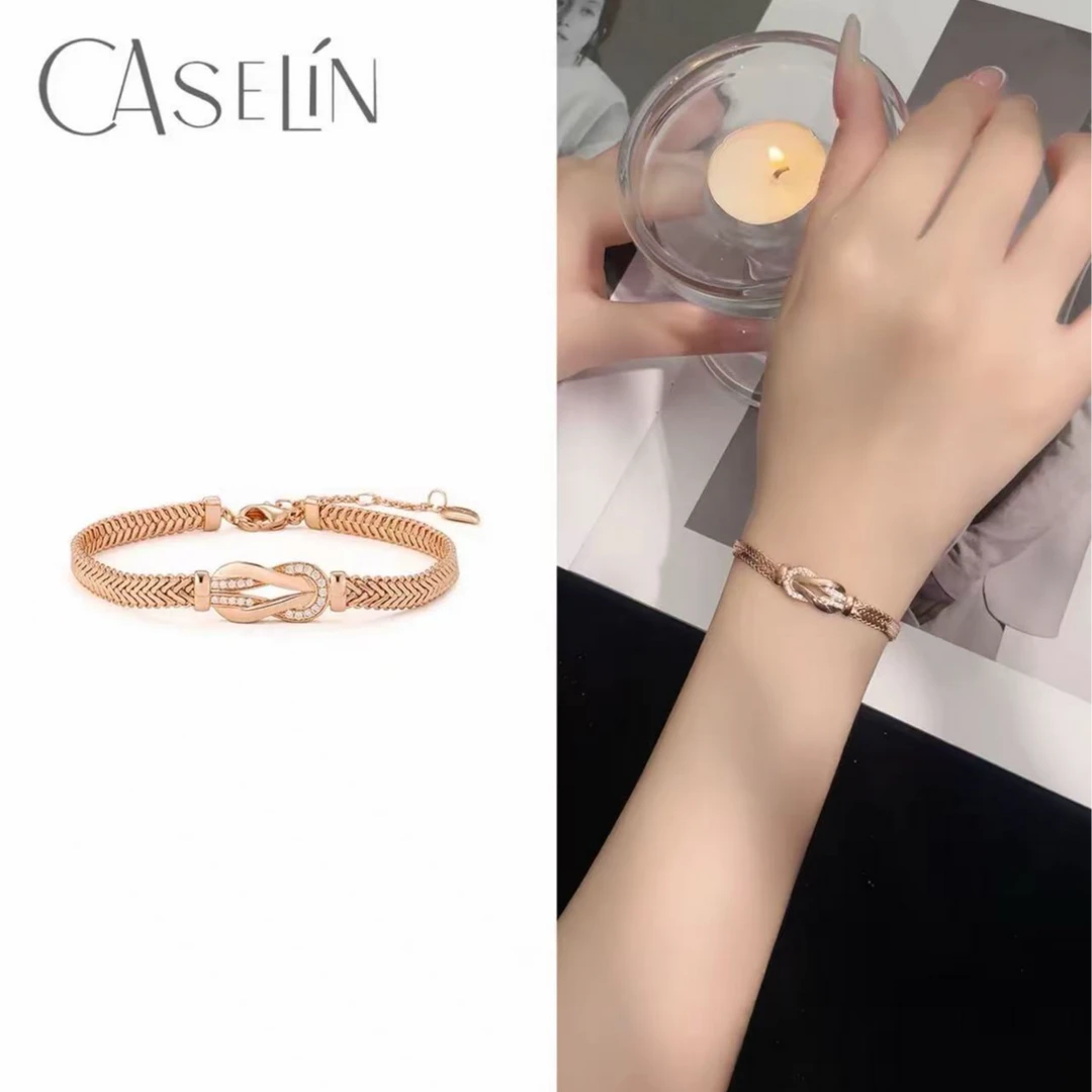 铜合金手链 j021---法☆【限定马蹄】秋冬K爱丽丝限定 手链