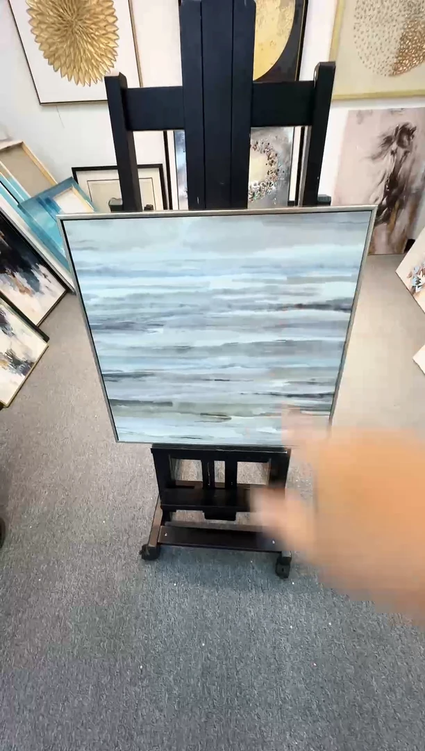 168现代艺术装饰画油画50cm*50cm